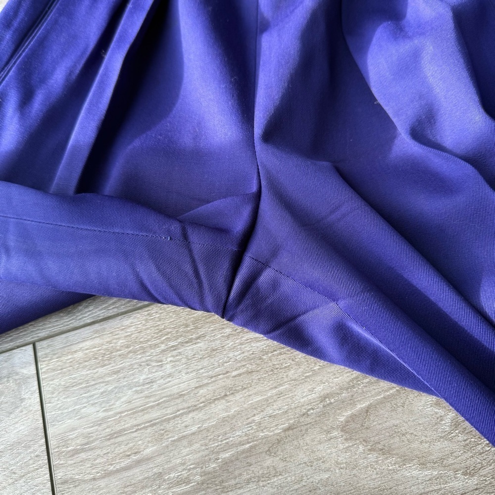 Vintage Vertigo Pour La Ville Pure Wool High Waist Pleated Front Trouser Pants - Picture 8 of 13